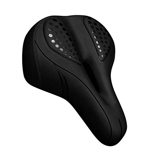 Mountain Bike Seat : Gtagain Mountain Bikes Saddle - Women Men Cycling Components Parts Bike Seat Padded Soft Bicycle Cushion with Taillight and Tools