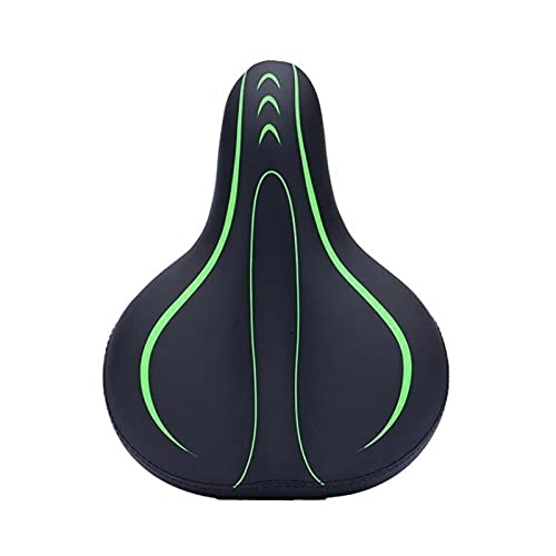 Mountain Bike Seat : HBOY Bike Seat, Most Comfortable Bicycle Seat Cushion Memory Foam Saddle, Universal Bicycle Seat Replacement for Mountain, Road, Green
