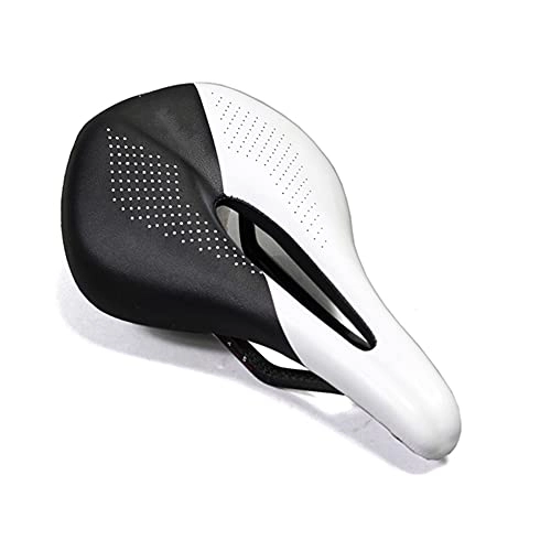 Mountain Bike Seat : HGDM Bicycle Seat, Bicycle Saddle, MTB Road Bike Saddles, PU Ultralight Breathable Comfortable Seat, Cushion Bike Racing Saddle Parts Components, Four Colors, A
