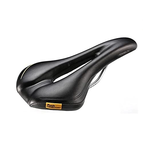 Mountain Bike Seat : HGDM Comfortable Men Women Bike Seat - Foam Padded Leather Road Mountain Bicycle Saddle Cushion, Waterproof, Soft, Breathable, Fit MTB, Most Bikes, for Everyone, Bicycle Accessories