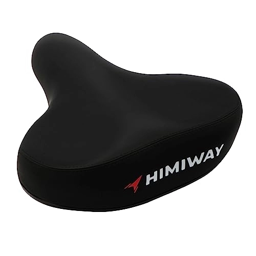 Mountain Bike Seat : Himiway Bike Seat for Men Women Extra Soft Memory Foam Padded Bicycle Seat Cushion with Cover, Comfort Wide Bike Saddle Replacement for Mountain, Road Bike