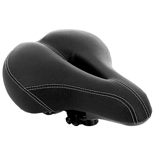 Mountain Bike Seat : HJJGRASS Bicycle Saddle Cushion Seat Breathable Soft Comfortable Road MTB Bike Saddle Accessories