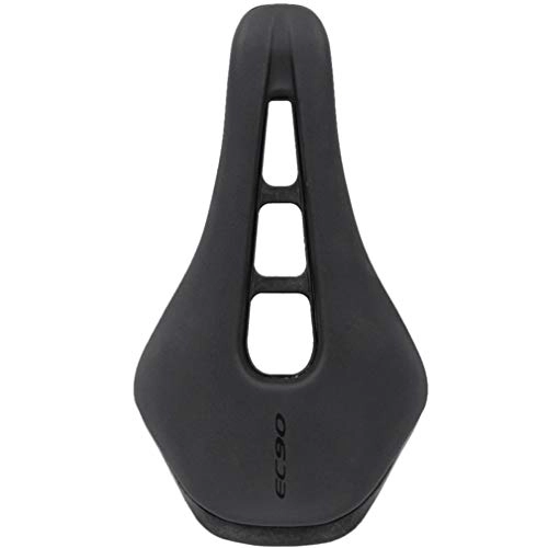 Mountain Bike Seat : HJJGRASS Bicycle Saddle Wide Soft Foam Padded Exercise Bicycle Saddle for Men Women Senior Universal Fit for Cruiser, Stationary
