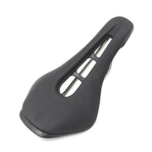 Mountain Bike Seat : HLY Trading Bicycle Saddle Mountain Road Saddle Seats Hollow Design Soft PU Leather Cycling Seat Parts MTB Saddle Cycling Parts