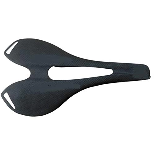 Mountain Bike Seat : HLY Trading Carbon Bicycle Saddle Mountain / Road Bike Saddle For Men Super Light 3K Full Carbon Saddle MTB Carbon Bicycle Saddle Cycling Parts (Color : Glossy)