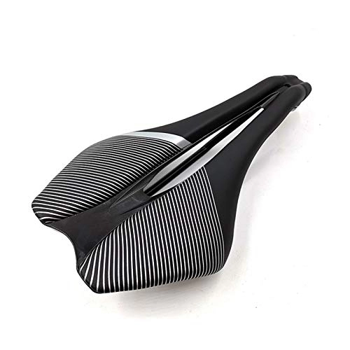 Mountain Bike Seat : HLY Trading Comfortable Lightweight Road Bike Saddle Soft Cycling Seat Triathlon TT Saddle MTB Mountain Race Cycling Seat Spare Part Cycling Parts (Color : Black)