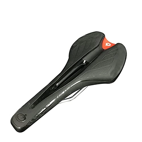 Mountain Bike Seat : Hollow Lightweight Full Carbon Fiber Bow Sponge Mtb Road Bike Seat Cushion Bicycle Saddle Racing Saddle (Color : Color 6)