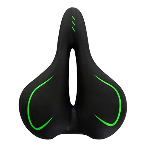 Mountain Bike Seat : HONGJ Bicycle Seat, Mountain Bike Saddle, Silicone Seat Cushion, Comfortable And Breathable, Suitable For Outdoor Bicycle Exercise