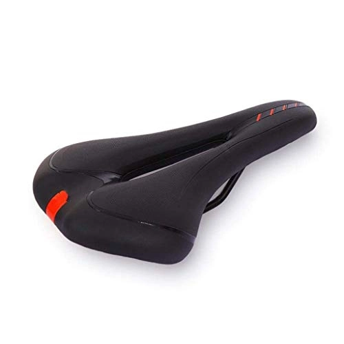 Mountain Bike Seat : HONGJ Bicycle Seat, Mountain Bike Seat Cushion, Super Soft And Comfortable Breathable Saddle, Riding Equipment Accessories 28 * 15cm