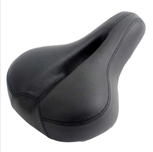 Mountain Bike Seat : HONGJ Bicycle Seat, Seat Cushion, Thick Sponge Comfort Car Saddle, Mountain Bike Large Cushion Accessories, Suitable For Outdoor Travel Fitness,