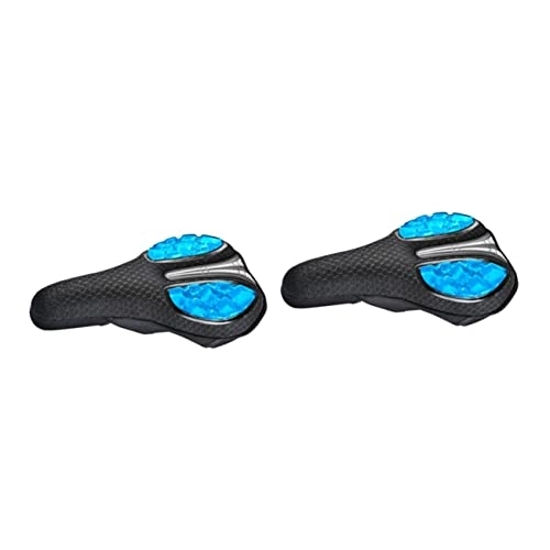 Mountain Bike Seat : INOOMP 2 Pcs Mountain Bike Seat Noseless Bike Seat Thick Bike Saddle Bike Seat Cover Road Bike Seat Comfortable Seat Replacement Saddle Cycle Seat Wide Seat Breathable Toddler Liner