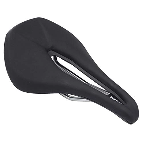 Mountain Bike Seat : IPOTCH Soft Bike Racing Seat for Men & Women Thicken Padded Bicycle Saddle Cushion Great Bikes Replacement Cover Shock Absorption