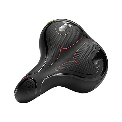 Mountain Bike Seat : JIAMIAN Breathable Mountain Bike Seat, Comfortable and Breathable, Cycling Cushion Pad Shockproof Design Extra Comfort Bicycle Seat, for Mountain Bike, Folding Bike