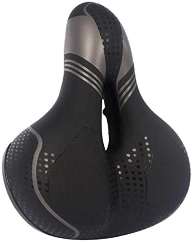 Mountain Bike Seat : JJJ Bicycle Accessories 25 * 21 * 22cm High-end Bicycle Saddle Comfortable and Breathable Soft Mountain Bike Saddle durable