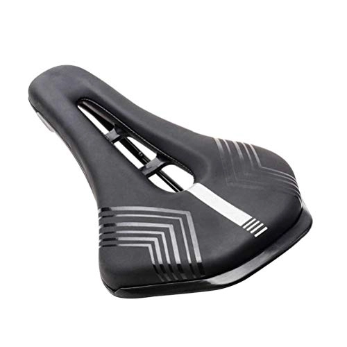 Mountain Bike Seat : JJSFJH Bicycle Saddle, Bicycle Seat Short Nose Saddle Comfortable Breathable Suitable for Outdoor Mountain Road Folding Bikes