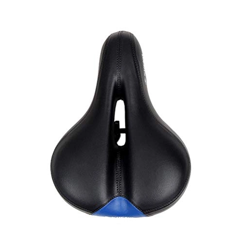 Mountain Bike Seat : JJSFJH Bicycle Seat Thicken Big Ass Saddle Comfortable Breathable Suitable for Outdoor Mountain Road Folding Bikes Bicycle Seat Comfortable Bike Saddle for Men Women