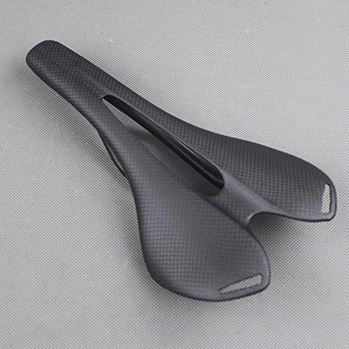 Mountain Bike Seat : JNXFUZMG Mountain bike seat / MTB Promotion full carbon mountain bike mtb saddle for road Bicycle Accessories 3k ud finish good qualit y bicycle parts 275 * 143mm (Color : Matte)