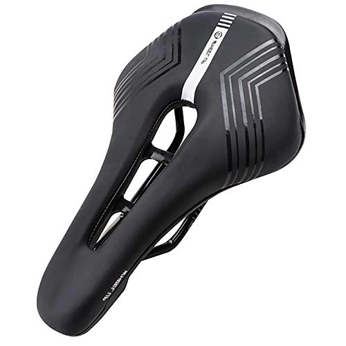 Mountain Bike Seat : JW-YZWJ Mountain Bike Bicycle Seat Comfortable Breathable Shock Absorption Saddle Road Bike Riding Accessories and Equipment