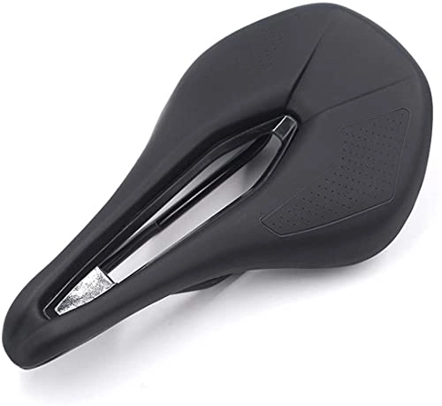 Mountain Bike Seat : JZDH Bicycle Seat Bike Seat Saddles Bicycle Seat Mountain Road Bike Wide and Soft Breathable Bicycle Seat Cushion Accessories for Women and Men with Big (Color : Black)