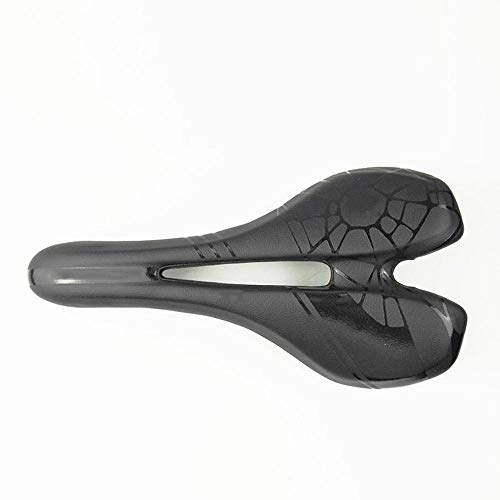 Mountain Bike Seat : Keai Bicycle seat The bicycle cushion of Mountain Road is equipped with carbon fiber-arc hollow super-scooter27*14CM
