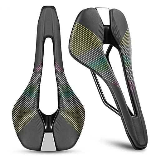 Mountain Bike Seat : KEDUODUO Cycling Hollow Seat Cushion Riding Racing Seat Cushion Comfortable And Durable Bicycle Parts Beautiful And Suitable for Mountain Bike Road Bicycles