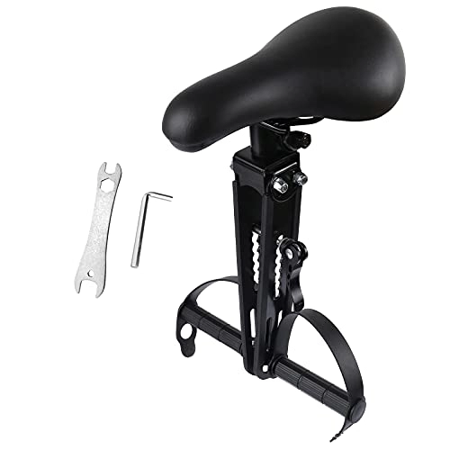 Mountain Bike Seat : Kids Bike Seat for Mountain Bikes, Detachable Front Mounted Bicycle Seats for Children 2-5 Years Old (Only Seat)