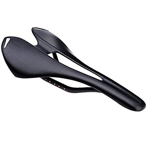 Mountain Bike Seat : KSFBHC Full Carbon Mountain Bike Saddle For Road Bicycle Accessories Bicycle Parts (Color : GLOSSY)