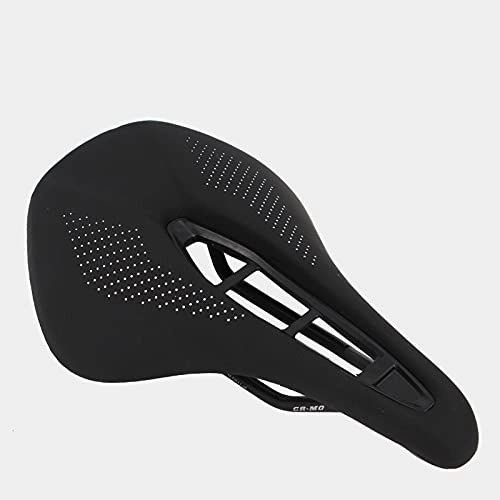 Mountain Bike Seat : KSFODA Bicycle Accessories Mountain road bike seat cushion saddle cushion hollow big butt microfiber leather light, comfortable and breathable