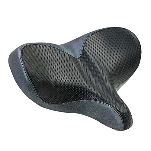 Mountain Bike Seat : KUAQI Most Comfortable Bike Seat Extra Wide and Padded Bicycle Saddle Front Seat Large Comfort Breathable Bicycle Saddle Suitable For Women And Men