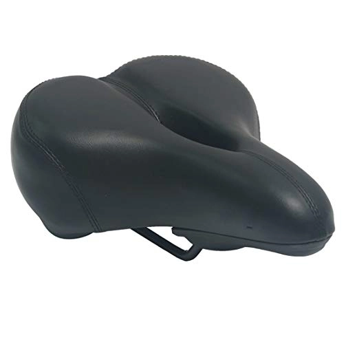 Mountain Bike Seat : KYHS Mountain Bike Saddle and Comfortable Shock-absorbing Saddle Bicycle Riding Equipment Black