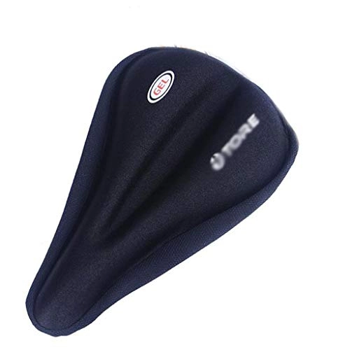 Mountain Bike Seat : LDDLDG Gel Bike Seat Cover, Hollow and Breathable, Premium Bicycle Saddle Cushion, Suitable for Mountain Bike Seat, Padded Bike Cushion Saddle Cover for Men Women (Color : Straight groove)