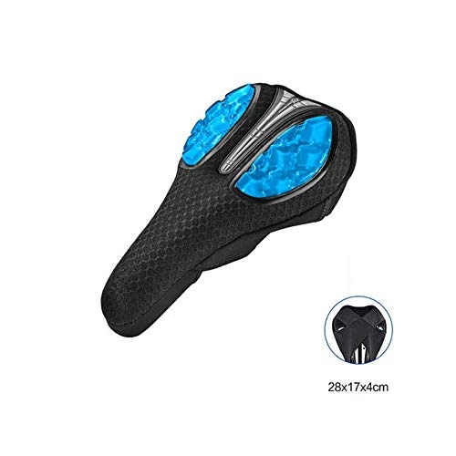 Mountain Bike Seat : LEIKUO Comfortable Breathable Bike Seat-Gel Waterproof Bicycle Saddle with Central Relief Zone and Ergonomics Design for Mountain Bikes, Road Bikes, Men and Women