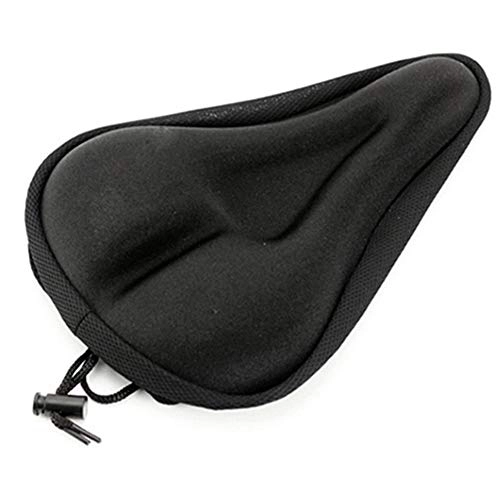 Mountain Bike Seat : LHYLHY Bicycle Thick Silicone Seat Cover Bicycle Saddle Seat Soft Mountain Bike Bicycle Seat Cushion Cycling Equipment Cushion (Color : 03)