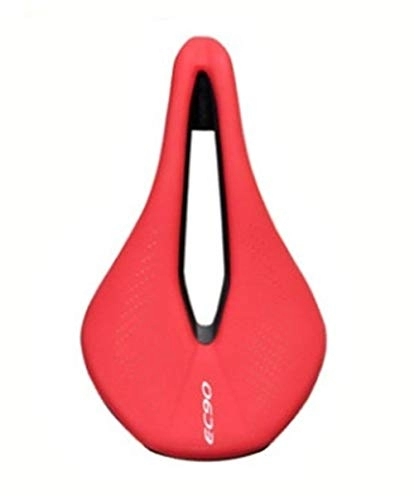 Mountain Bike Seat : LIANYG Bicycle Seat Bicycle Seat Saddle Mtb Road Bike Saddles Mountain Bike Racing Saddle Breathable Soft Seat Cushion Black 114 (Color : Red)
