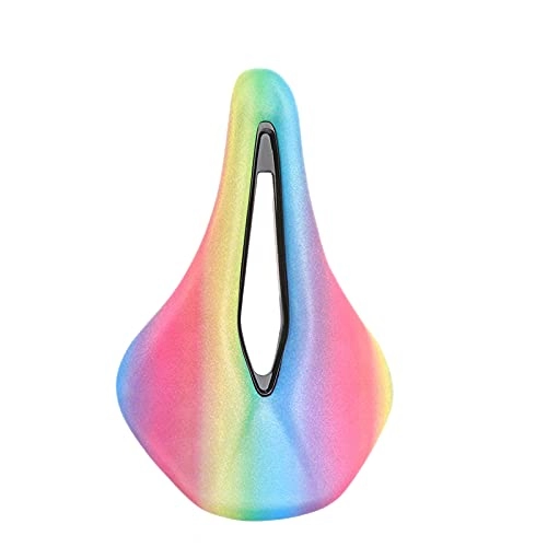 Mountain Bike Seat : LilyJudy Bike Lightweight Color Bike Saddle Breathable Bicycle Seats Ergonomic Design for Mountain Road Bikes Cycling Gel