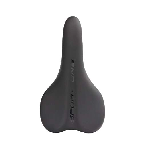 Mountain Bike Seat : LORIEL Mountain Bike Seat Made, Thickened Comfort Soft Slow Rebound Saddle, Extra Wide And Padded Bicycle Saddle for Men And Women, Black, A