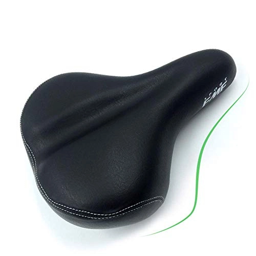 Mountain Bike Seat : LUISONG FANMENGY Accessories Mountain bike cushion Saddle riding equipment ultra soft ultra-wide comfortable large ass seat cushion spring seat bag 265 x 194mm Bike