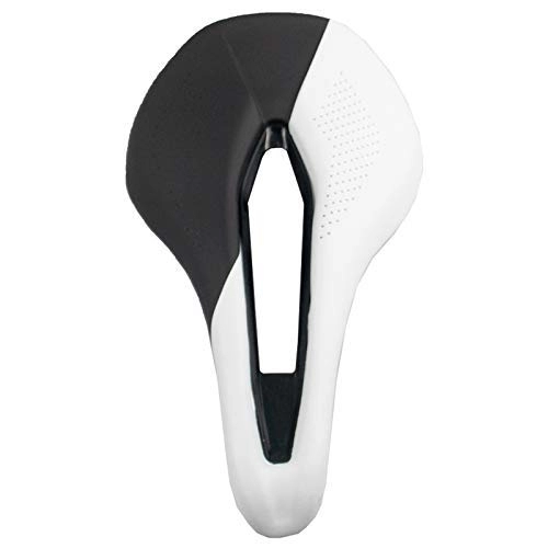 Mountain Bike Seat : LXDDP Most Comfortable Bike Seat – Extra Wide and Padded Bicycle Saddle Front Seat Mountain Bike Racing Saddle Pu Breathable Soft Seat Cushion(white)