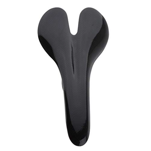 Mountain Bike Seat : MagiDeal Bike Seat Breathable Comfortable Breathable Bicycle Performance Saddle with Foam Cushioning Fit for Mountain Bike - Polished