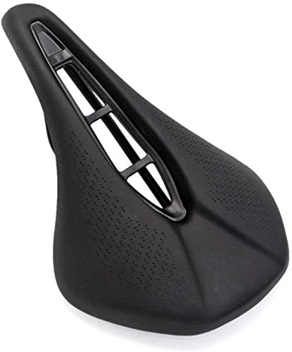 Mountain Bike Seat : MGE 155mm Road Bike Saddle, Breathable And Comfortable Bicycle Seat, Hollow Seats