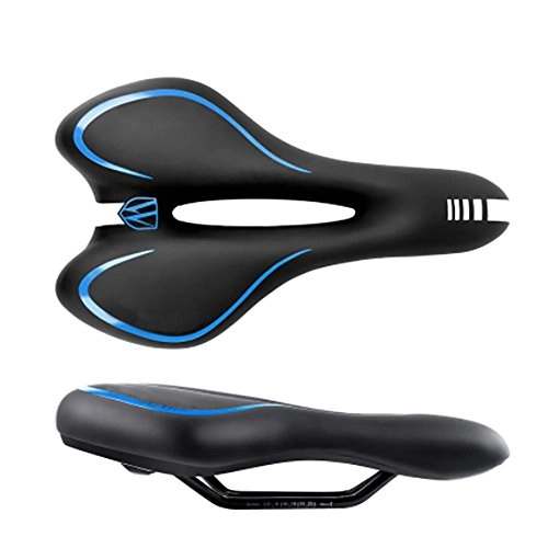 Mountain Bike Seat : MIAO Bike Saddles?Universal Comfort Bicycle Silicone Soft Cushion, blue