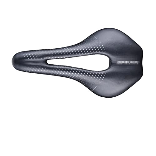 Mountain Bike Seat : Mizuho Carbon Bicycle Saddle 7x7mm Round Rails Mountain Road Bike EVA Bicycle Seat MTB Ultralight Cycling Bicycle Parts (Color : SD-03-White)