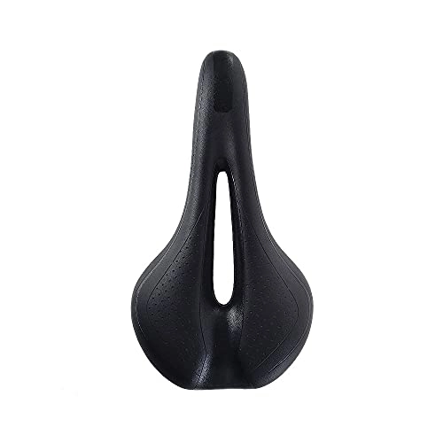 Mountain Bike Seat : Most Comfortable Mountain Bike Saddle Soft Bike Seat Breathable Leather Oversized Waterproof Bicycle Seat Universal Fit For Exercise Bike And Outdoor Bikes