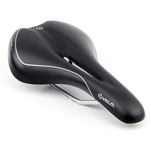 Mountain Bike Seat : Mountain Bike Saddle, PU Leather Alloy Steel Bow Hollow Breathable Structure Bicycle Accessories Waterproof and Dustproof Soft and Wide Bicycle Seat