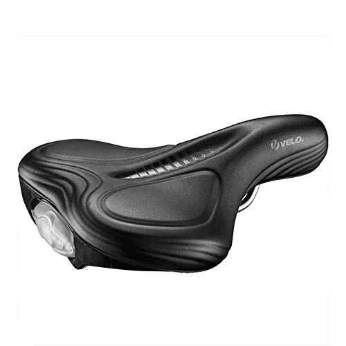 Mountain Bike Seat : Mountain bike seat, bicycle saddle, thick silicone padding for comfortable riding seat