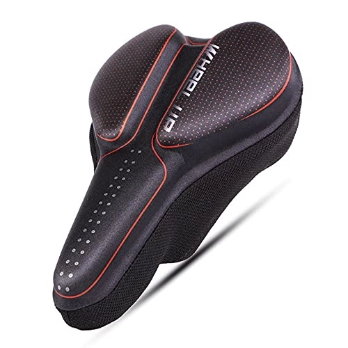 Mountain Bike Seat : Mountain Bike Seat Covers Are Thick and Comfortable, Widened Silicone Seat Covers, Bicycle Saddles, Comfortable Men’S and Women’S Bicycle Seats, Cycling Equipment, Bicycle Accessories, A