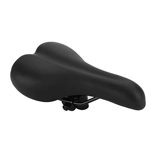 Mountain Bike Seat : Mountain Bike Seat Cushion for Men Women, Bike Seat Leather Cycling Cushion Shock Absorber Hollow Breathable And Comfortable Bicycle Accessories