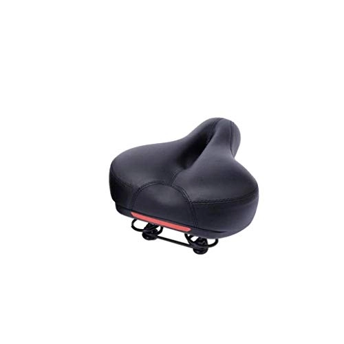 Mountain Bike Seat : Mountain Road Bike Seat for Women Men, Bicycle Seat with Memory Foam Padded Leather, Waterproof Wide Bike Saddle with Taillight, Dual Spring Designed, Soft, Breathable, Fit Most Bikes270 * 190cm