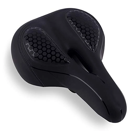 Mountain Bike Seat : MTYD Bicycle saddle, tail safety warning light, waterproof and non-slip wear, suitable for mountain bikes.