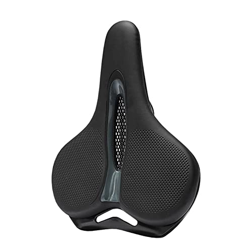 Mountain Bike Seat : NANXIANG Jisheng Store MTB Bike Saddle Breathable Big Butt Cushion Leather Surface Seat Mountain Bicycle Shock Absorbing Hollow Cushion Accessories durable product